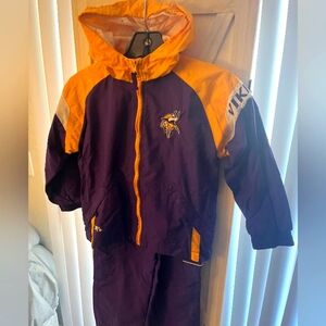 NFL Minnesota Vikings boys track suit